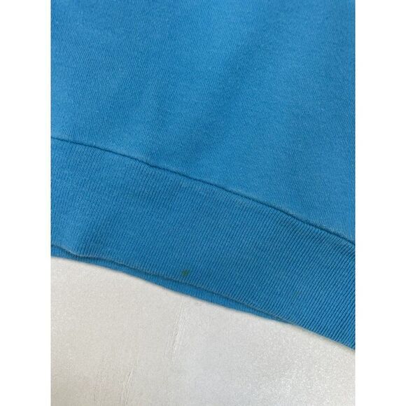 VINTAGE New York NYC Graphic Crewneck Sweatshirt Women Small Blue 90s - Picture 7 of 9